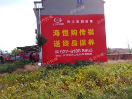 瑞金墙体广告影响褪色的因素
