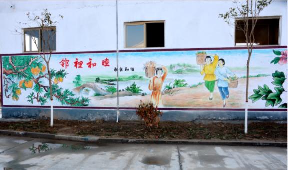 瑞金乡镇文化墙 乡风文明焕发新活力
