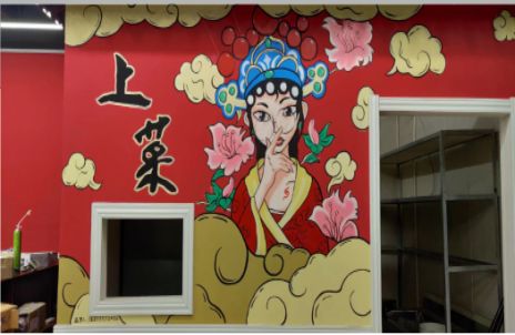 瑞金墙体彩绘的发展和应用
