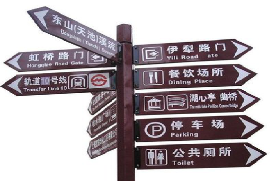 瑞金标牌的基本功能。