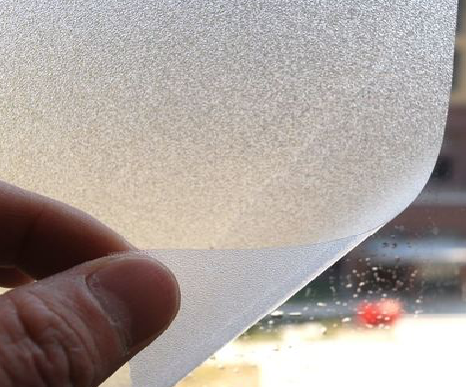 瑞金玻璃门外面粘广告用什么材料好？